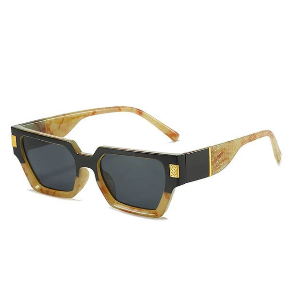 Crocodile Design Square Sunglasses - SunglassesMart