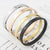 Glistening Cross-Nut Nail Bracelet - SunglassesMart