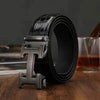 White Knight- Men's Elite Leather Belt - SunglassesMart