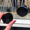 Black Hexagon Sunglasses - SunglassesMart