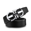 Designer Automatic Buckle Leather Belt - SunglassesMart