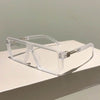 Trendy Unisex Vintage Rectangle Sunglasses - SunglassesMart