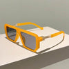 Trendy Unisex Vintage Rectangle Sunglasses - SunglassesMart