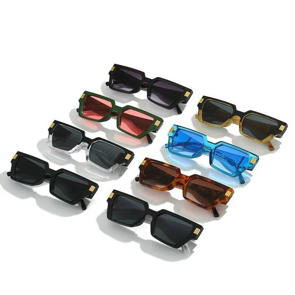 Crocodile Design Square Sunglasses - SunglassesMart