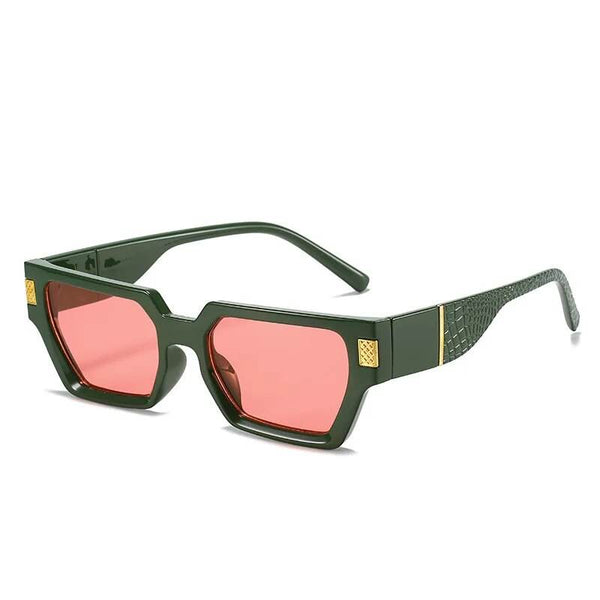 Crocodile Design Square Sunglasses - SunglassesMart