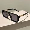 Trendy Unisex Vintage Rectangle Sunglasses - SunglassesMart