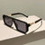 Trendy Unisex Vintage Rectangle Sunglasses - SunglassesMart