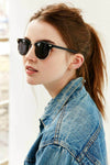 Black Clubmaster Sunglasses - SunglassesMart