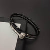 New Black Handcuff Bracelet For Men - SunglassesMart