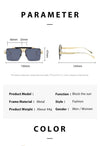Vintage Large Square Sunglasses - SunglassesMart