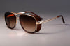 Classic Steampunk Rectangle Sunglasses - SunglassesMart