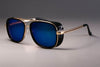 Classic Steampunk Rectangle Sunglasses - SunglassesMart