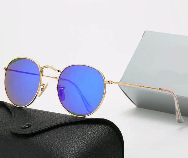 New Round Reflector Sunglasses - SunglassesMart