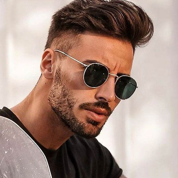Classic Round Sunglasses Men-JM - SunglassesMart