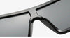 Vintage Black Square Oversized Sunglasses - SunglassesMart