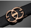 Automatic Buckle Leather Belt For Men - SunglassesMart