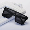 Oversized Big Vintage Black Square Sunglasses - SunglassesMart