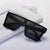 Oversized Big Vintage Black Square Sunglasses - SunglassesMart