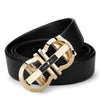 Designer Automatic Buckle Leather Belt - SunglassesMart