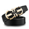 Designer Automatic Buckle Leather Belt - SunglassesMart