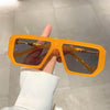 Trendy Unisex Vintage Rectangle Sunglasses - SunglassesMart