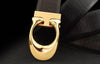 Designer Buckle Full Grain Leather Belt For Men - SunglassesMart