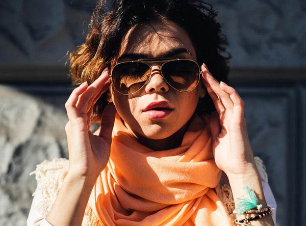 New Vintage Bridge Pilot Sunglasses - SunglassesMart