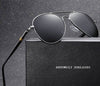 Vintage Black Pilot Driving Sunglasses - SunglassesMart
