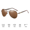 Vintage Black Pilot Driving Sunglasses - SunglassesMart