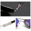 Vintage Black Pilot Driving Sunglasses - SunglassesMart