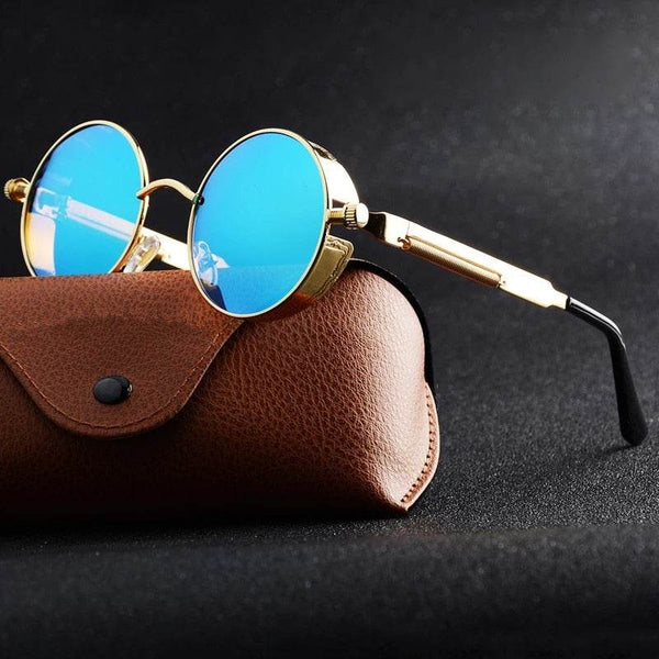 New Round Steampunk - SunglassesMart