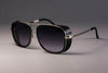 Classic Steampunk Rectangle Sunglasses - SunglassesMart