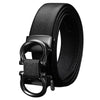 Designer Automatic Buckle Leather Belt - SunglassesMart