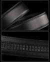 Automatic Buckle Leather Belt - SunglassesMart