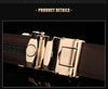 Automatic Buckle Leather Belt - SunglassesMart