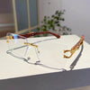 Fashion Vintage Square Rimless Sunglasses - SunglassesMart
