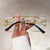 Double Bridges Leopard Rimless Sunglasses - SunglassesMart